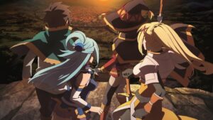 Light Novel KonoSuba Diadaptasi Menjadi Anime