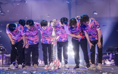 Paper Rex merayakan kemenangan di Masters Toronto